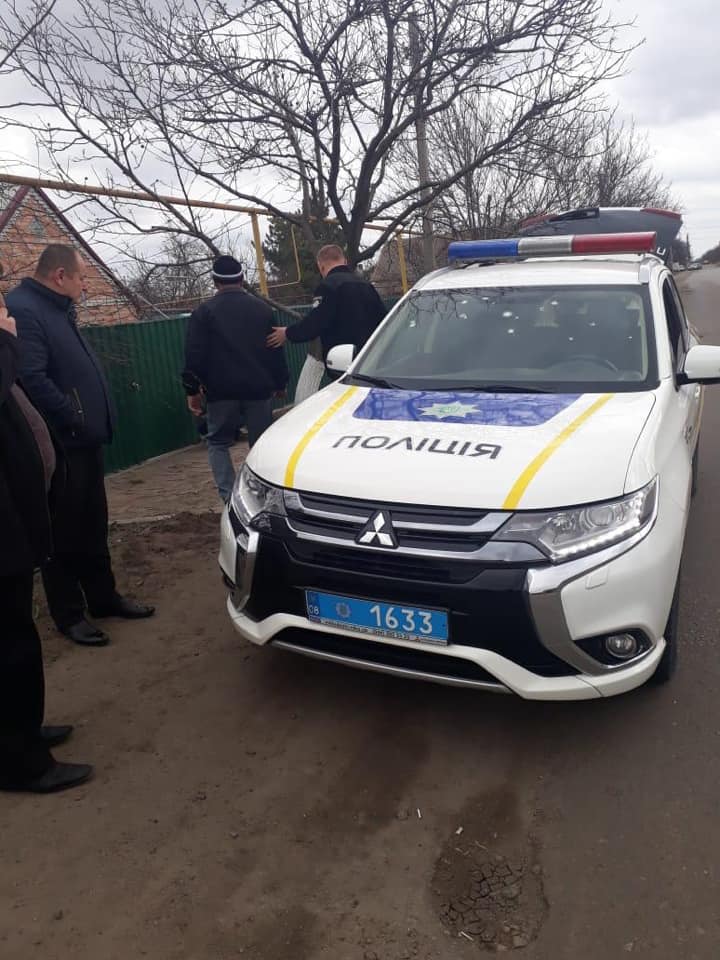 У Запорізькій області в поліцейських кинули гранату
