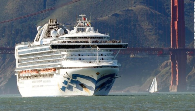 На борту лайнера “Grand Princess”, де виявлено спалах коронавірусу, перебуває 49 українців